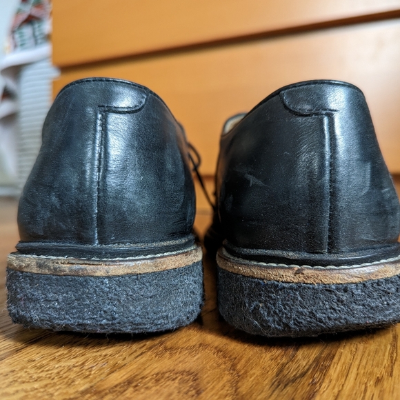 APC Derby calfskin leather crepe sole shoe men 8 US 41 EU - Picture 4 of 8